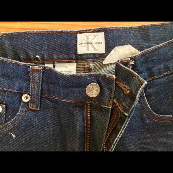 Vintage 1993 Calvin Klein 5 Pocket Jeans Size 8 - Picture 6 of 6